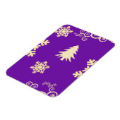 Paarse kerst magneet (Linkerzijde)