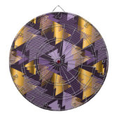 paarse kerstbomen dartbord (Voorkant)