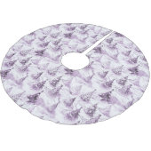 Paarse Kerstmispatroon#3 ID1009 Kerstboom Rok (Gekanteld)