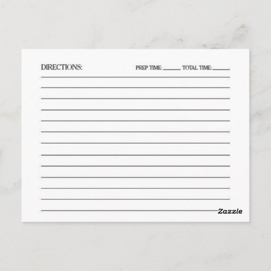 Paarse Keuken Gereedschap Vrijgezellenfeest Recept Briefkaart (Achterkant)