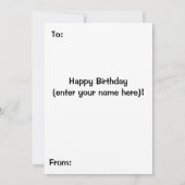 Paarse Kitten Twins 2 Kaart (Achterkant)