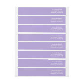 Paarse klei van lichte klep (Vel)