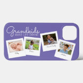 Paarse kleinkinderen maken grote kleinkinderen Case-Mate iPhone case (Achterkant (horizontaal))