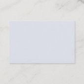 Paarse knoppen visitekaartje 8,5 x 5,5 cm (Achterkant)