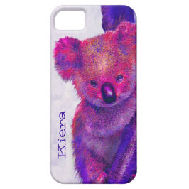 paarse koala-zaak iPhone 11 hoesje