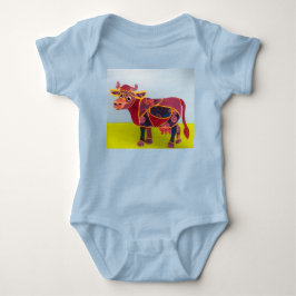 Paarse Koe Onesy Romper
