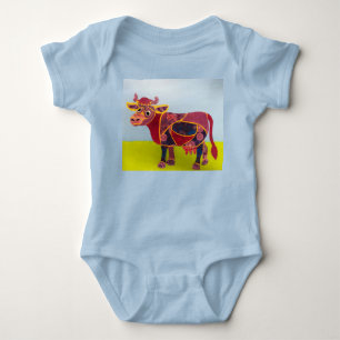 Paarse Koe Onesy Romper