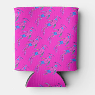 Paarse Koi Patroon Persoonlijke geïsoleerde Koelbo Blikjeskoeler