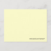 Paarse kone ventilator Echinacea purpureum Briefkaart (Achterkant)