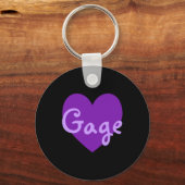 Paarse kooi sleutelhanger (Voorkant)