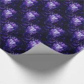 Paarse kool... cadeaupapier (Hoek)