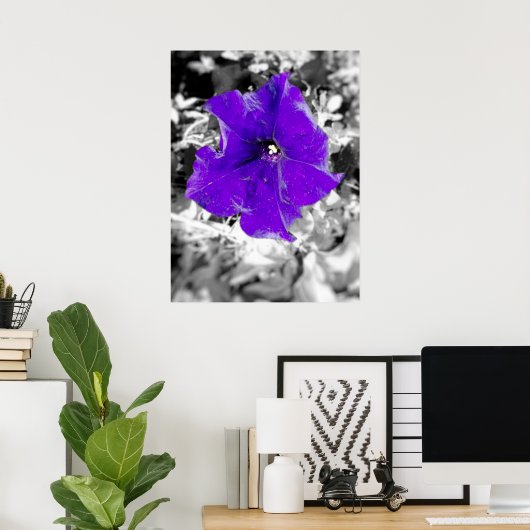 Paarse koorts poster (Thuiskantoor)