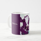 Paarse Kow - wellicht een overpeinzing van de mok (Voorkant links)