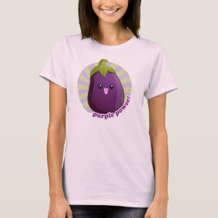Paarse kracht! t-shirt