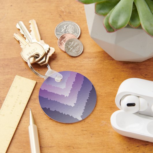 Paarse kristallen sleutelhanger (Bureau)