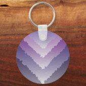 Paarse kristallen sleutelhanger (Voorkant)