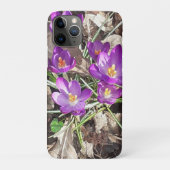 Paarse krokoes Case-Mate iPhone case (Achterkant)