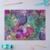 Paarse kroonpak met ontkoppeling van bloemen tissuepapier (Craft)