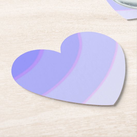 Paarse Krullen Onderzetter (Gekanteld)