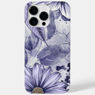 Paarse lade Waterverf handtekening Case-Mate iPhone 14 Pro Max Hoesje