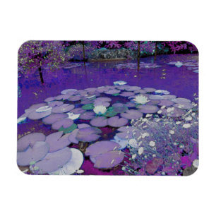 Paarse Lake Dreaming Magneet