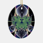 Paarse lamp keramisch ornament (Rechts)