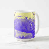 Paarse landen Yellow Skies Koffiemok (Voorkant rechts)