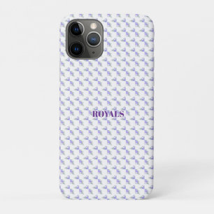 Paarse Lavendel Bloemige Botanische All-In-One Fol iPhone 11 Pro Hoesje