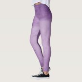  Paarse lavendel Colour Gradient Girls Vrouwen Leggings (Links)