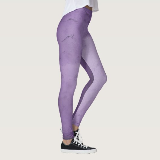  Paarse lavendel Colour Gradient Girls Vrouwen Leggings (Rechts)