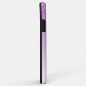 Paarse lavendel druppelglitter Case-Mate iPhone case (Achterkant/rechts)