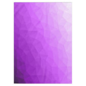 Paarse lavendel gradiënt geometrisch mesh patroon tafelkleed (Voorkant)