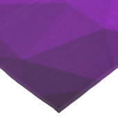 Paarse lavendel gradiënt geometrisch mesh patroon tafelkleed (Gekanteld)