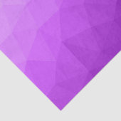 Paarse lavendel gradiënt geometrisch mesh patroon tissuepapier (Detail)