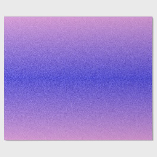 Paarse Lavendel Gradient Verpakkingsdocument Cadeaupapier (Vlak)