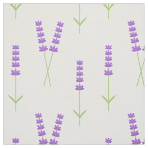 Paarse lavendel patroon stof