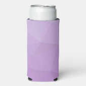 Paarse lavendelgradiënt geometrisch meshpatroon (Seltzer Voorkant)