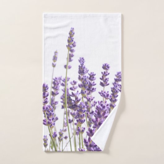 Paarse lavender #1 #decor #art bad handdoek (Handdoek)