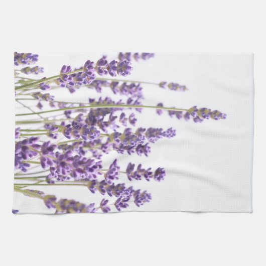Paarse lavender #1 #decor #art theedoek (Horizontaal)