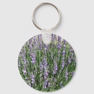 Paarse lavender Delight Sleutelhanger
