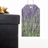 Paarse Lavender Fields Floral Cadeaulabel