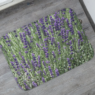 Paarse lavender Flowers Floral Badmat