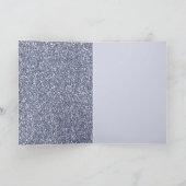 Paarse lavender Glitter Dragonflies Kaart (Binnen)