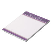 Paarse Lavender Mauve Notitieblok (Gedraaid)