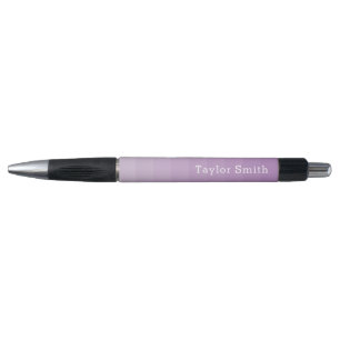 Paarse Lavender Shades Youthful Text Name Pen