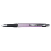 Paarse Lavender Shades Youthful Text Name Pen (Achterkant)