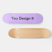 Paarse Lavender Skateboard (Horizontaal)