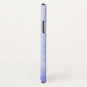 Paarse Lavender Waterverf Cute Initiaal Naam Case-Mate iPhone Case (Achterkant / rechts)