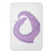 Paarse leeuwerik badmat (Voorkant Verticaal)