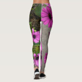 Paarse leggings (Achterkant)